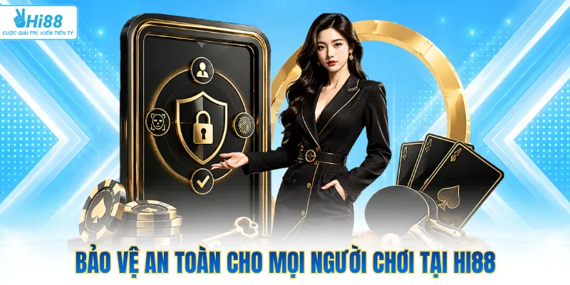 Bảo vệ an toàn cho mọi người chơi tại Hi88