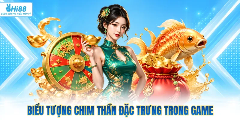Biểu tượng chim thần đặc trưng trong game