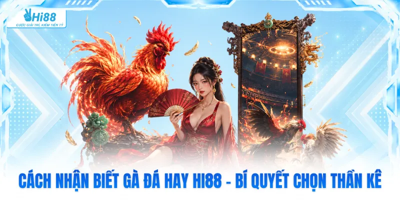 Cách Nhận Biết Gà Đá Hay Hi88 - Bí Quyết Chọn Thần Kê