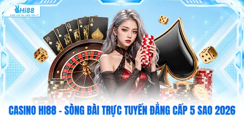 Casino Hi88 - Sòng Bài Trực Tuyến Đẳng Cấp 5 Sao 2026