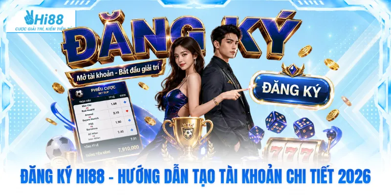 Đăng Ký HI88 – Hướng Dẫn Tạo Tài Khoản Chi Tiết 2026