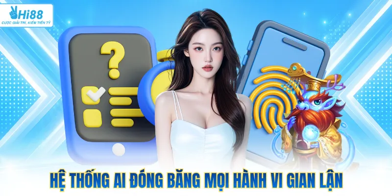 Hệ thống AI đóng băng mọi hành vi gian lận
