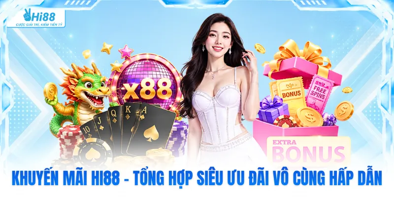 Khuyến Mãi Hi88 - Tổng Hợp Siêu Ưu Đãi Vô Cùng Hấp Dẫn