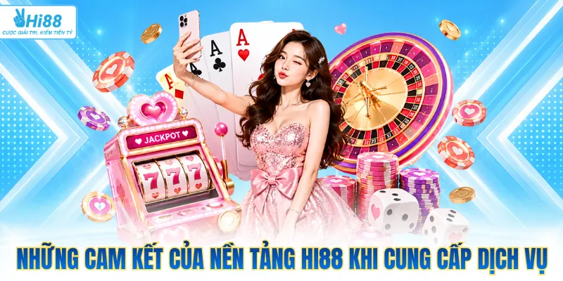 Những cam kết của nền tảng Hi88 khi cung cấp dịch vụ