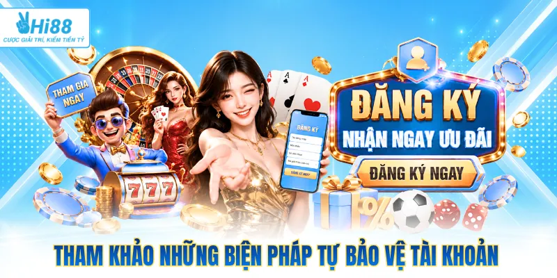 Tham khảo những biện pháp tự bảo vệ tài khoản 
