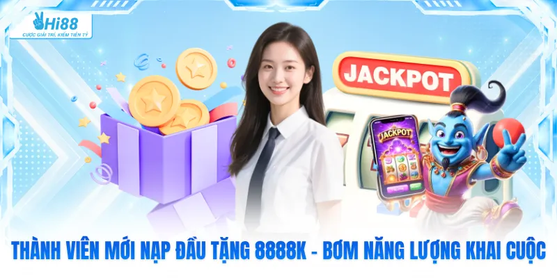 Thành Viên Mới Nạp Đầu Tặng 8888k - Bơm Năng Lượng Khai Cuộc
