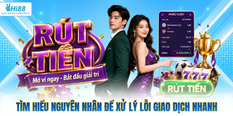 Tìm hiểu nguyên nhân để xử lý lỗi giao dịch nhanh