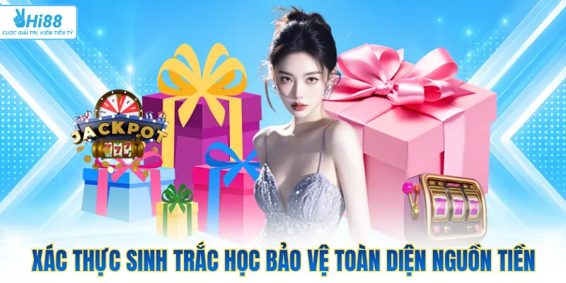 Xác thực sinh trắc học bảo vệ toàn diện nguồn tiền